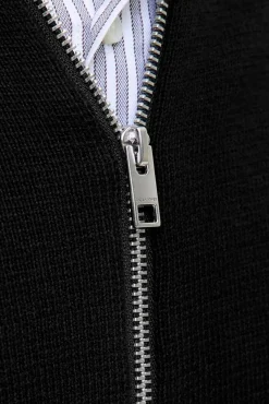 Cárdigan de punto estructurado