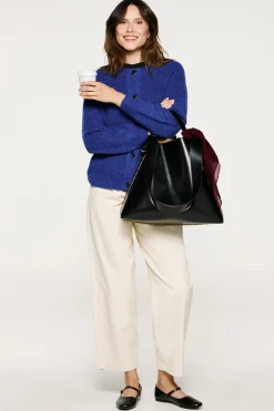 Cárdigan lana y alpaca.