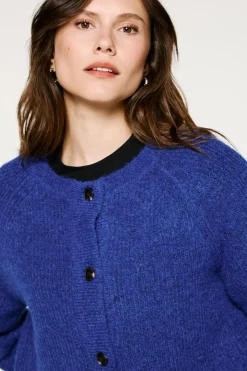 Cárdigan lana y alpaca.