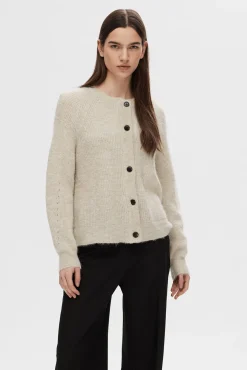 Cárdigan lana y alpaca.