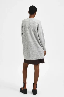 Cárdigan largo de alpaca