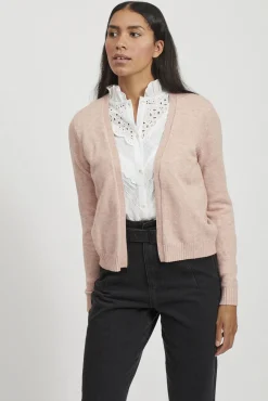 Cárdigan largo de punto con viscosa