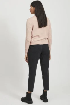 Cárdigan largo de punto con viscosa