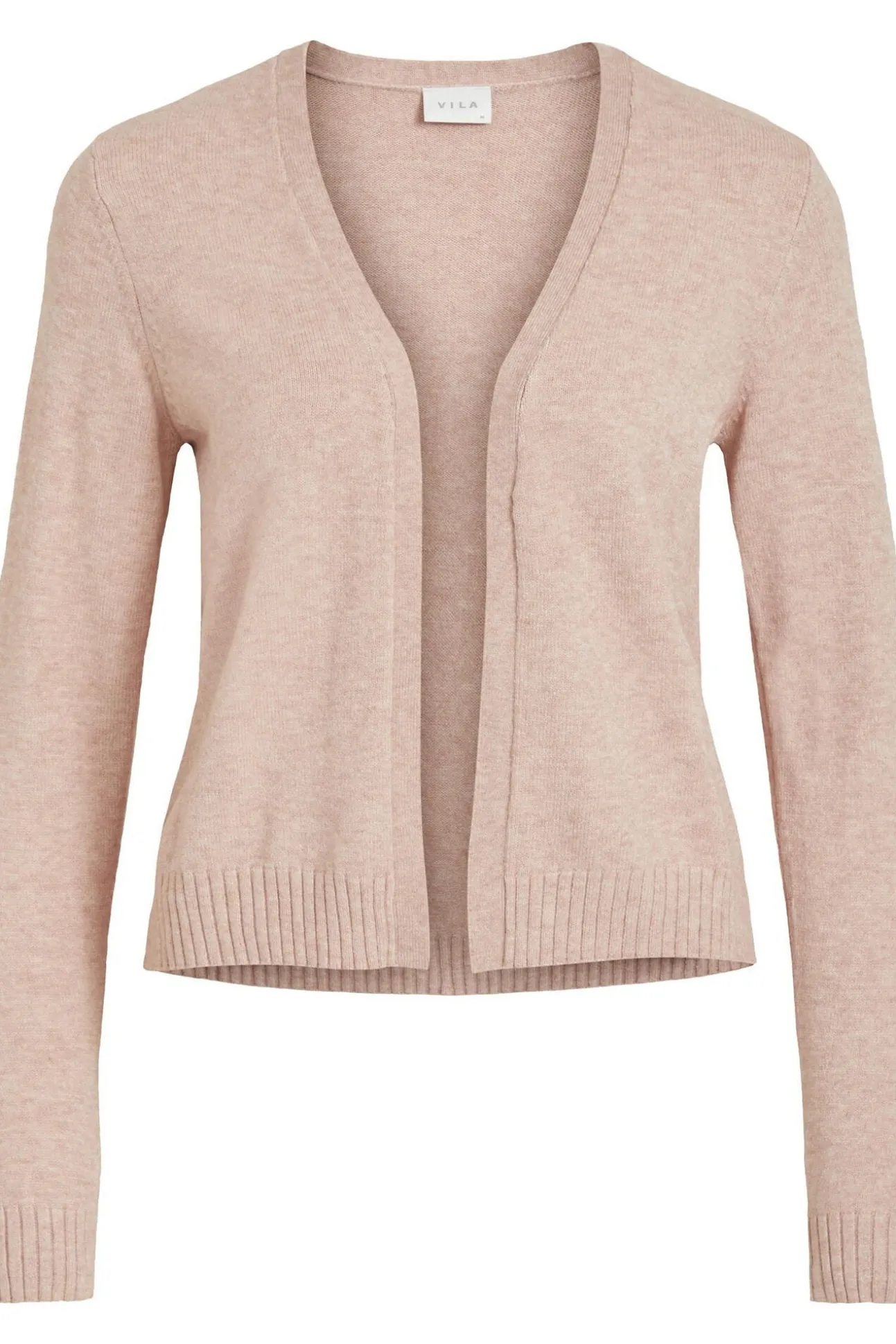 Cárdigan largo de punto con viscosa