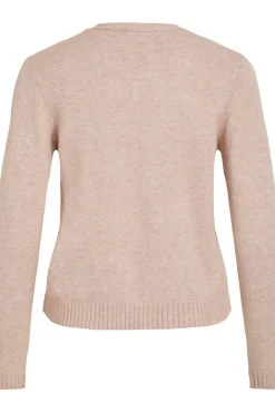 Cárdigan largo de punto con viscosa