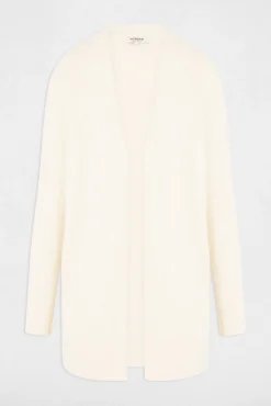 Cárdigan largo punto aterciopelado