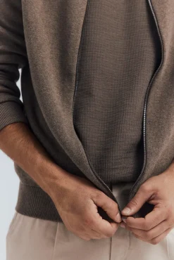 Cárdigan milano cremallera