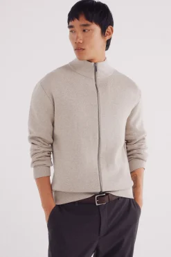 Cárdigan milano cremallera