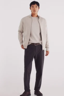 Cárdigan milano cremallera