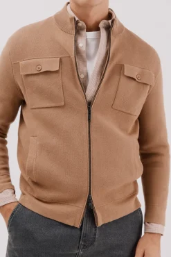 Cárdigan navidad punto algodón cierre cremallera