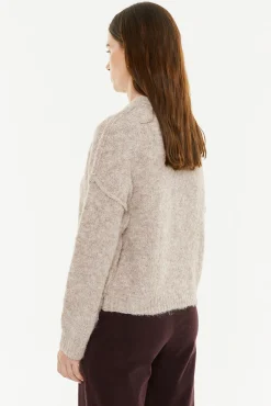 Cárdigan pelo botones