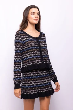 Cárdigan punto volante