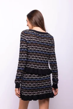 Cárdigan punto volante