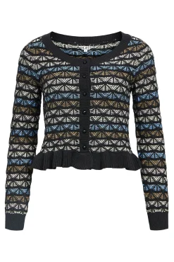 Cárdigan punto volante