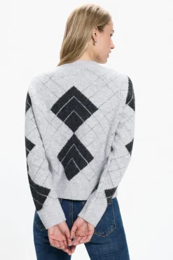 Cárdigan rombos