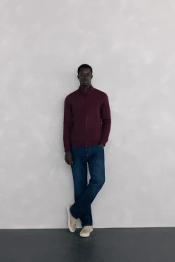 Cárdigan tejido técnico