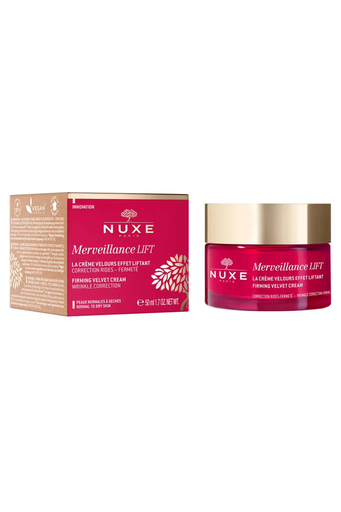 Crema merveillance aterciopelada efecto lifting 50ml