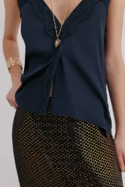 Cristina. Top lencero