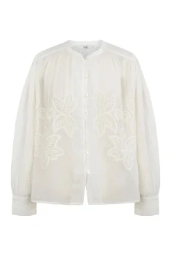 Cósima. Blusa bordados florales