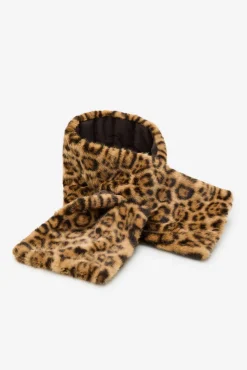 Cuello reversible leopardo