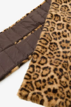 Cuello reversible leopardo