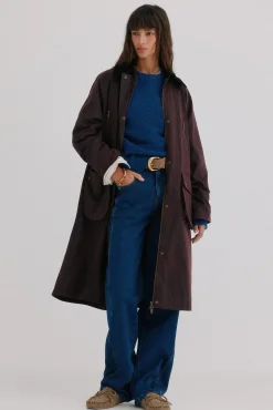 Damaris. Trench con bolsillos