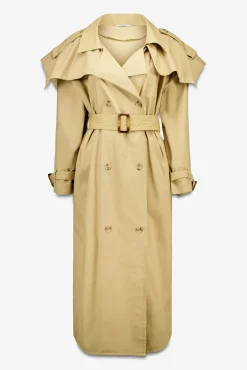 Danièle. Gabardina bordada