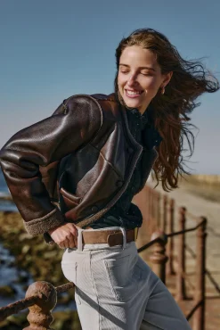 Delia. Chaqueta doble faz