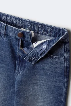 Denim straight niño