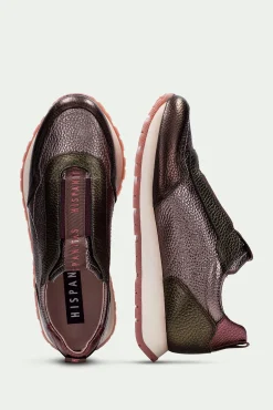 Deportivo slip on metalizados KANSAS