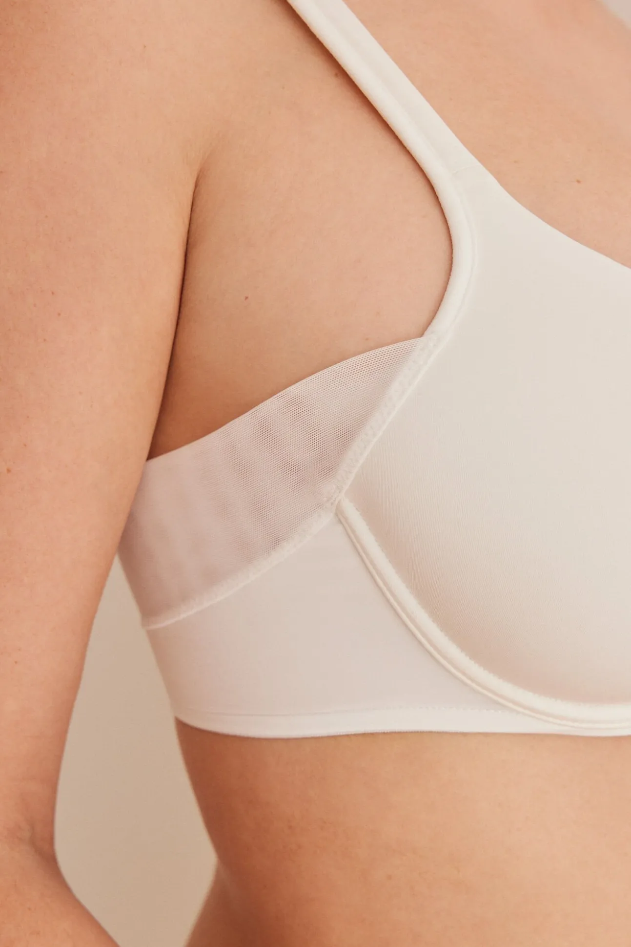 DIVINE Sujetador reductor espalda blanco