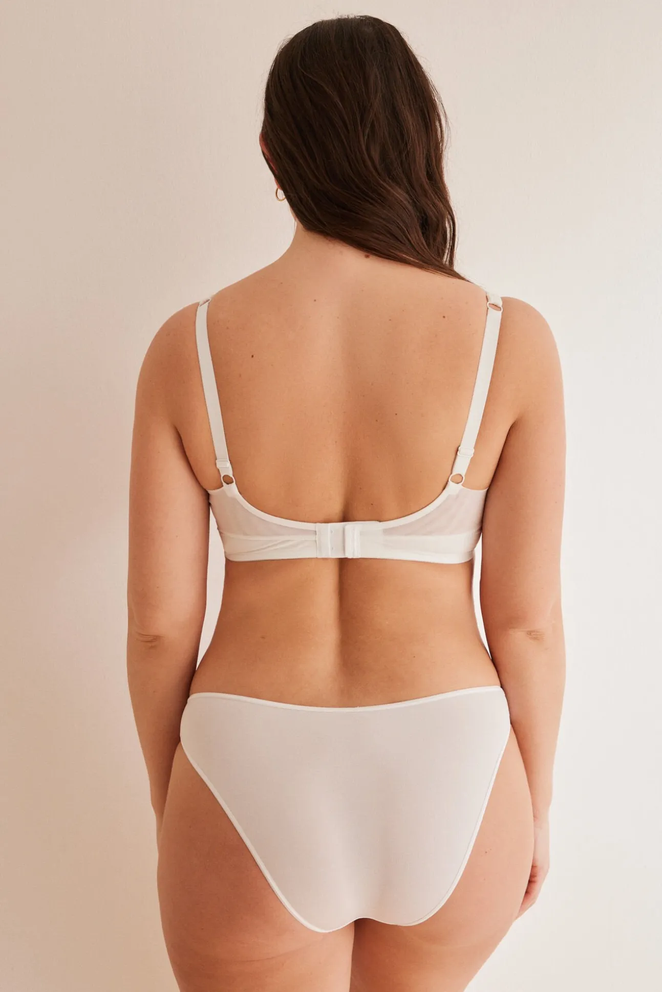 DIVINE Sujetador reductor espalda blanco