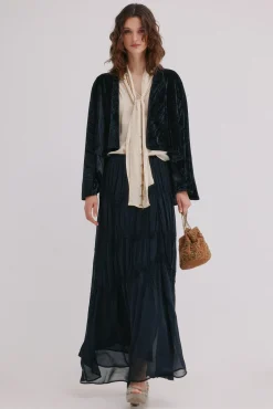 Ellen. Chaqueta de terciopelo