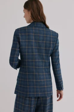 Elvira. Blazer cuadros