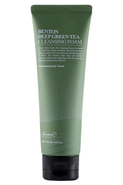 Espuma limpiadora de té verde profundo