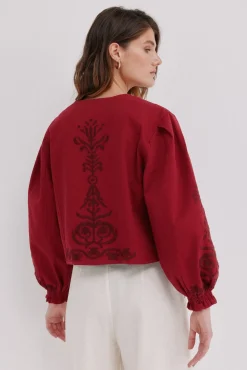 Eva. Chaqueta bordada