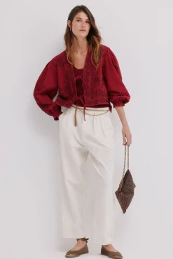 Eva. Chaqueta bordada