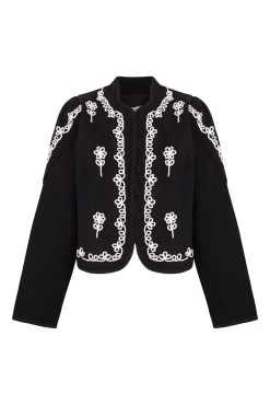 Fabiola. Chaqueta bordada