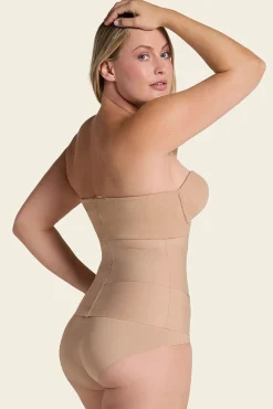 Faja cinturilla de control moderado con bandas anatómicas