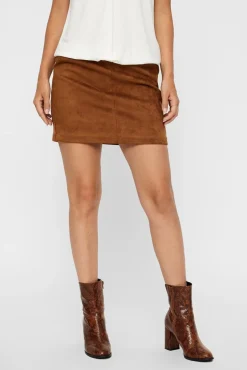 Falda corta antelina