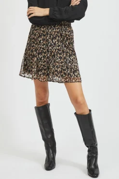 Falda corta estampada
