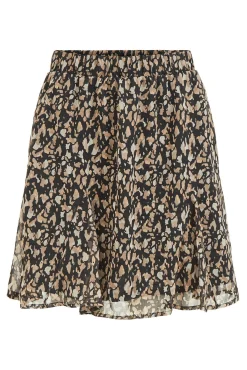 Falda corta estampada