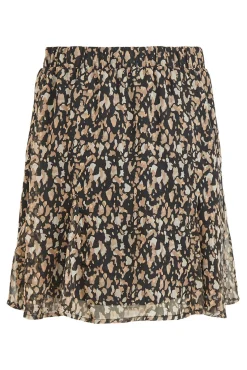 Falda corta estampada