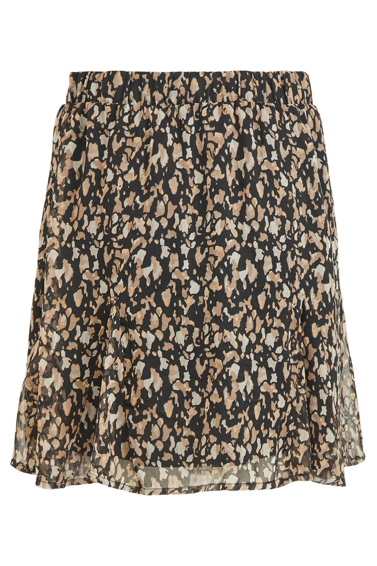 Falda corta estampada