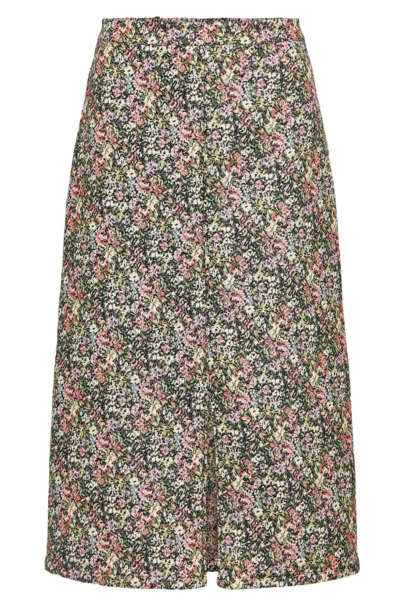 Falda estampada jacquard