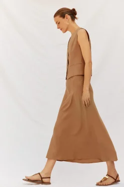 Falda fluída tencel