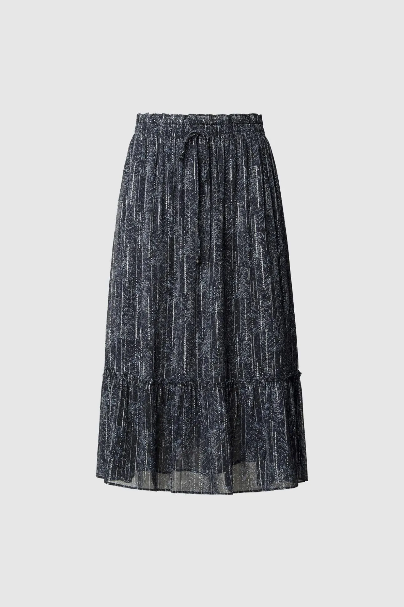 Falda Larga Estampado Floral