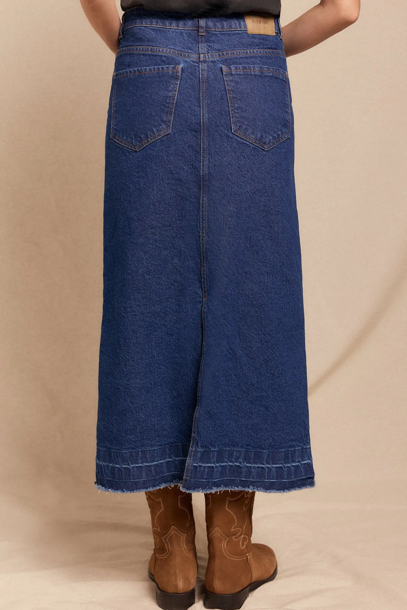 Falda Larga Vaquera