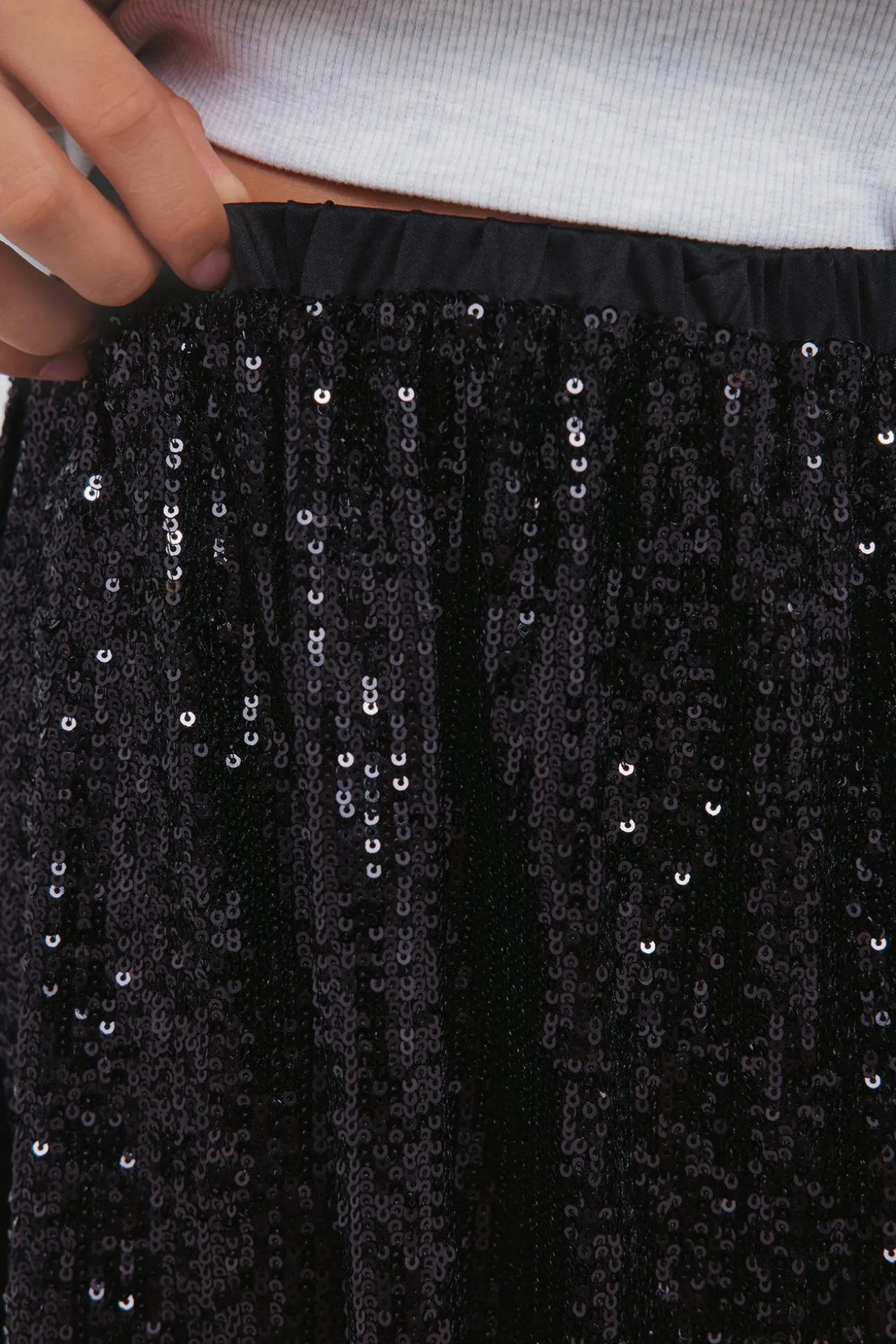 Falda lentejuelas niña