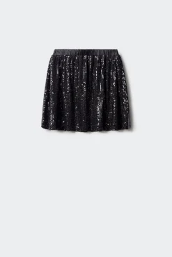 Falda lentejuelas niña